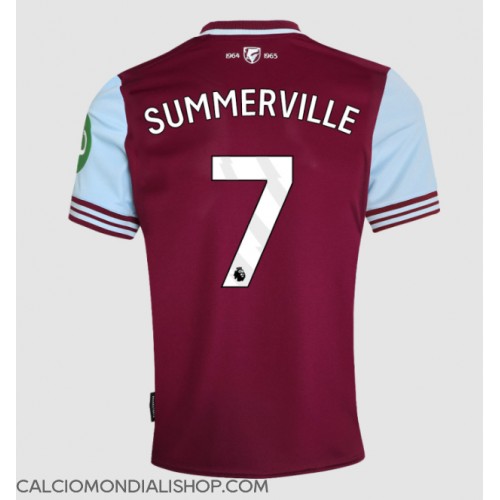 Maglie da calcio West Ham United Crysencio Summerville #7 Prima Maglia 2024-25 Manica Corta